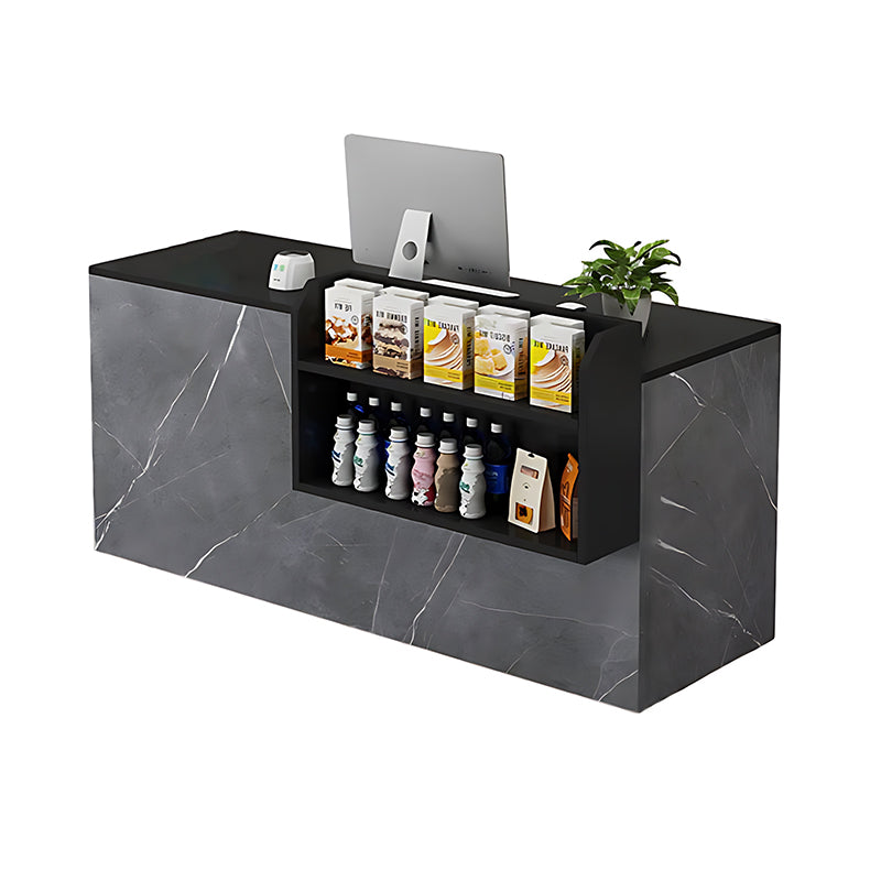 Compact and Simple Counter Cashier Front Desk Reception Desk