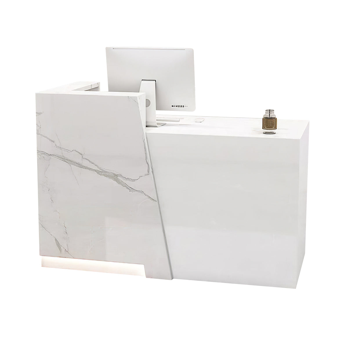 Minimalist Glossy Clothing Store Cashier Counter