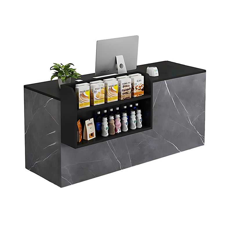 Compact and Simple Counter Cashier Front Desk Reception Desk