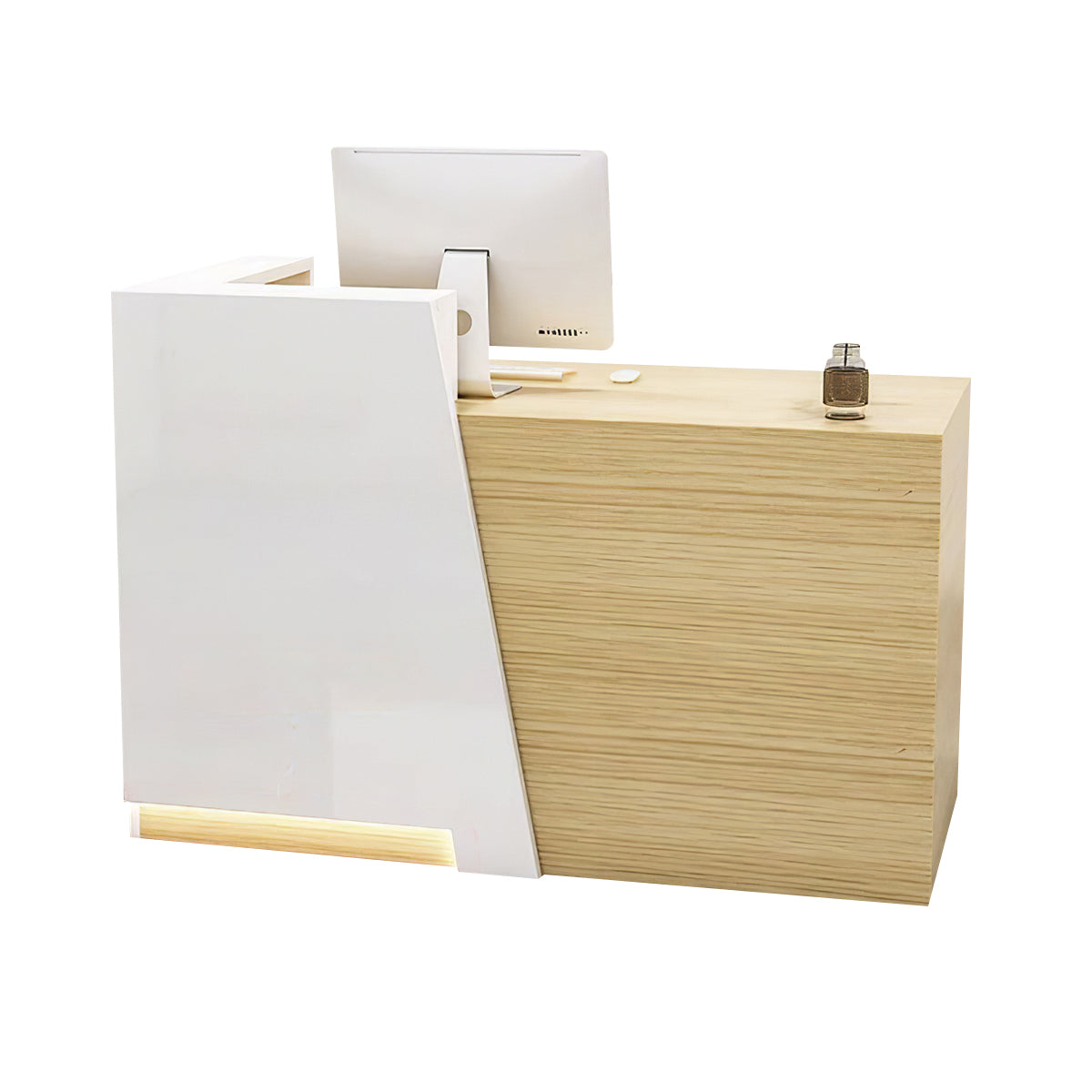 Minimalist Glossy Clothing Store Cashier Counter