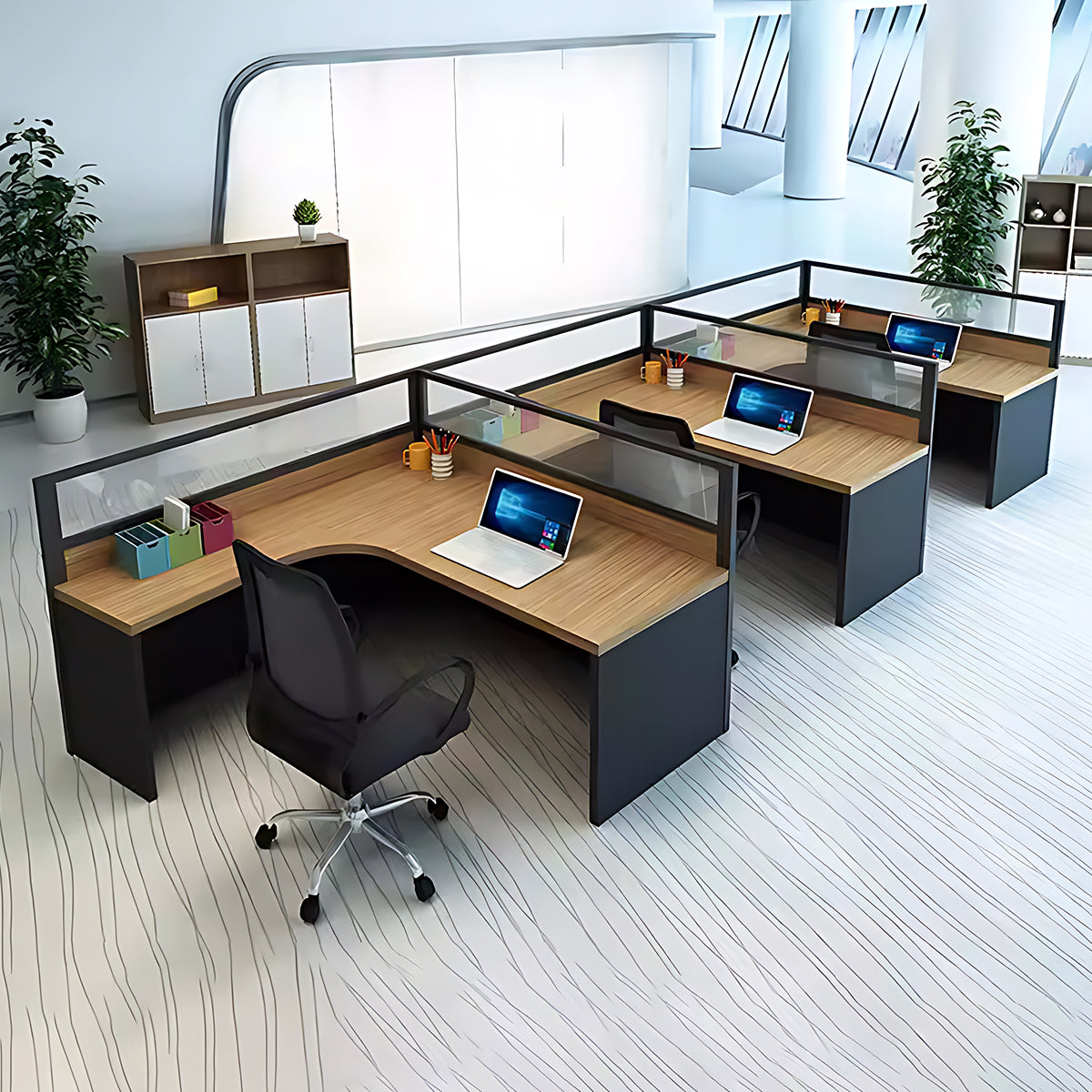 A Screen Office with Multiple Styles and Two Way Options