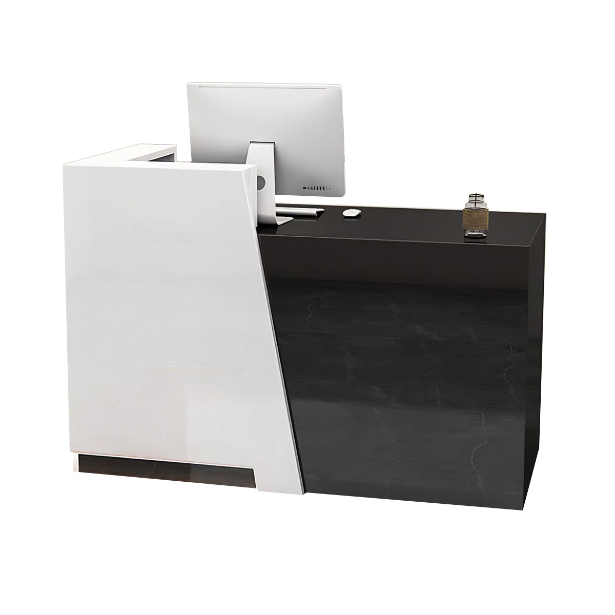 Minimalist Glossy Clothing Store Cashier Counter