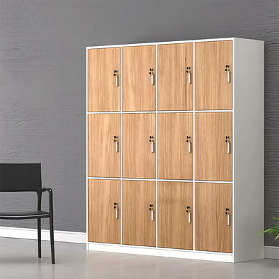 Bathroom Gym Wooden Locking Locker