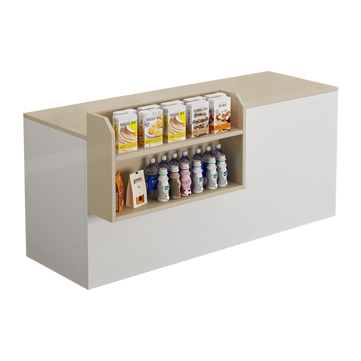 Compact and Simple Counter Cashier Front Desk Reception Desk