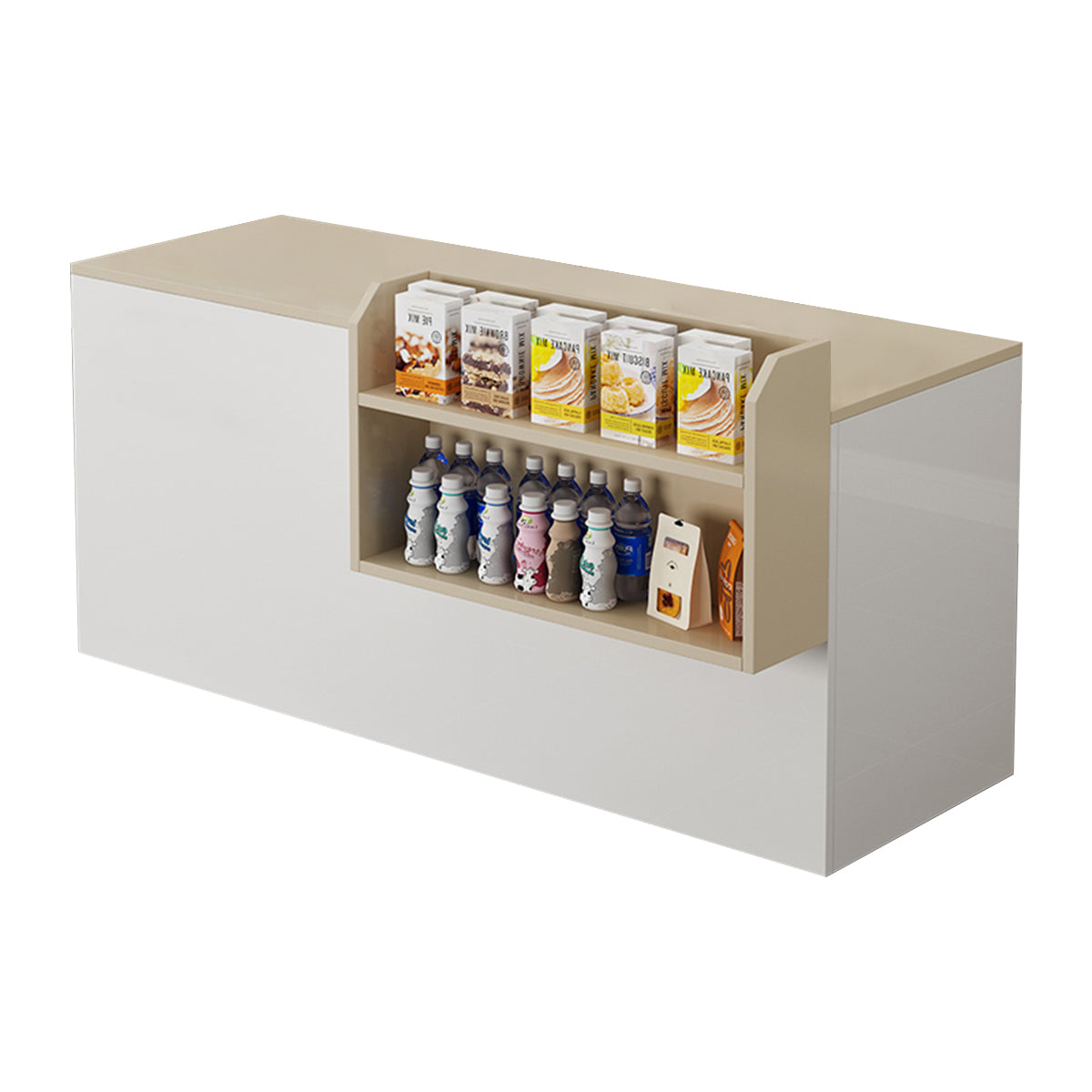 Compact and Simple Counter Cashier Front Desk Reception Desk