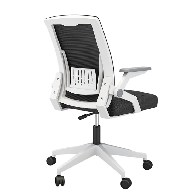 Simple Multiperson Desk and Chair Set, Single Workstation