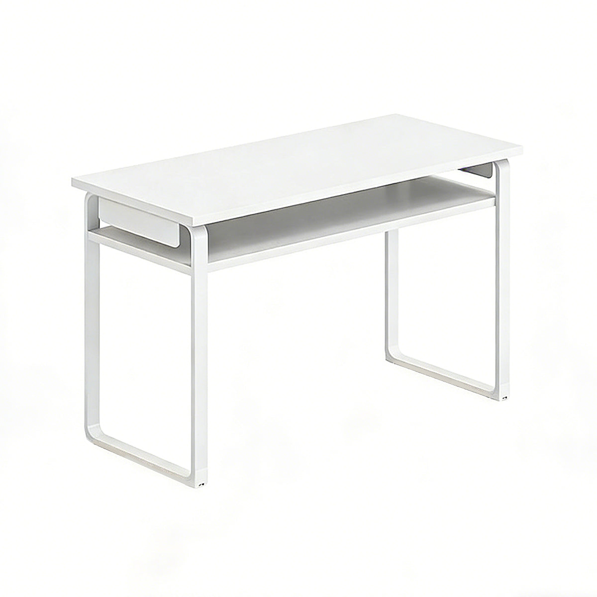 Stable Minimalist Conference Table with Adjustable Leveling Feet