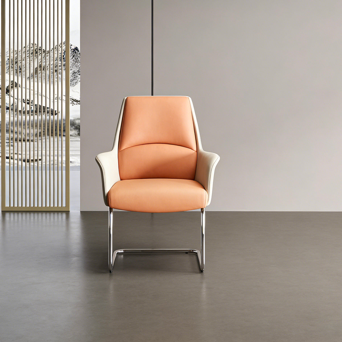 Comfortable Office Chair with Cushioned Seat & Supportive Back