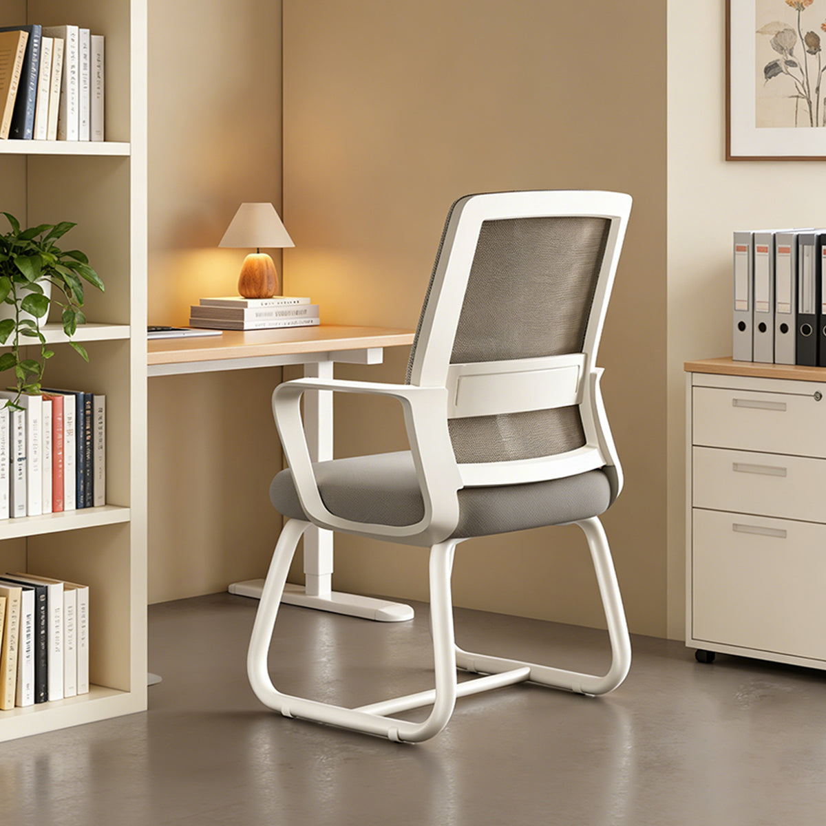 Breathable Office Chair with Dual Cushion Options, Mesh Back & Dual Base