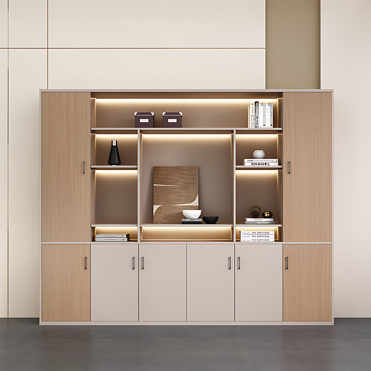 Modern Storage Cabinet for Home and Office Organization