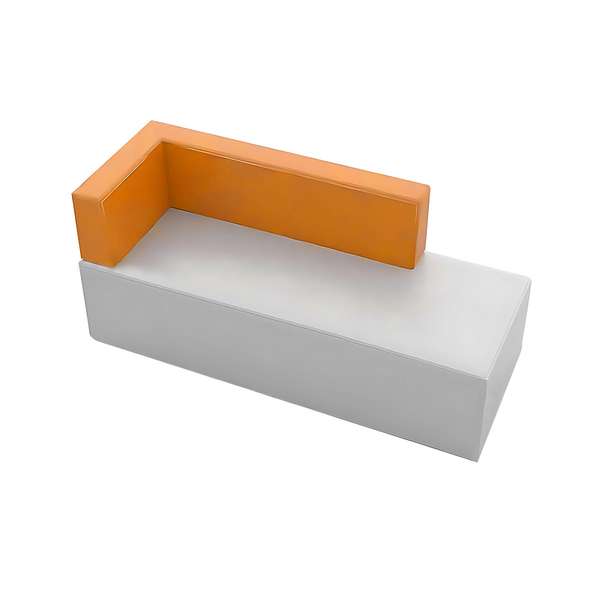 Creative Office Combination Sofa Lounge Area Genuine Leather Material