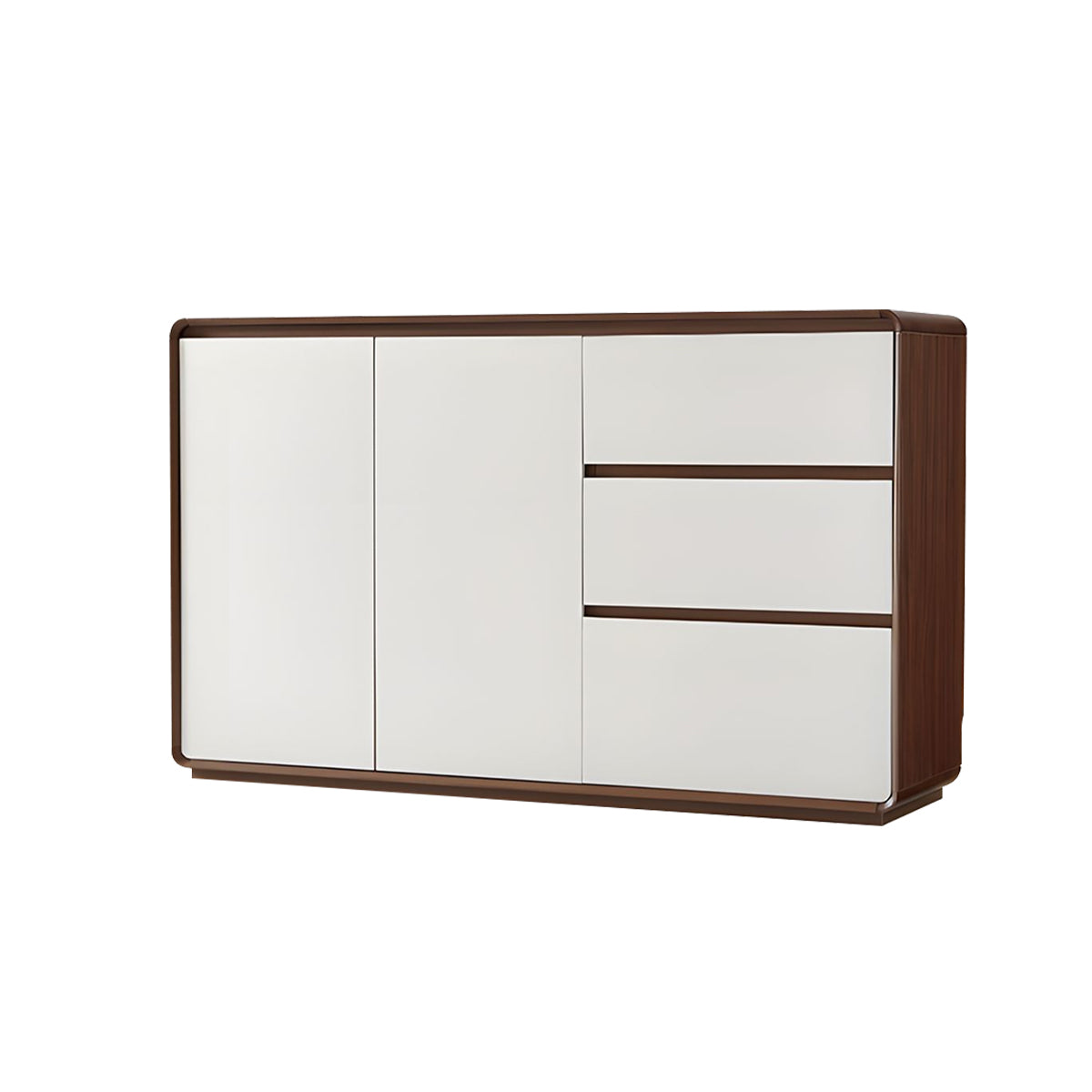 Minimalist Classic Sideboard with Handle Free Drawers Adjustable Shelves