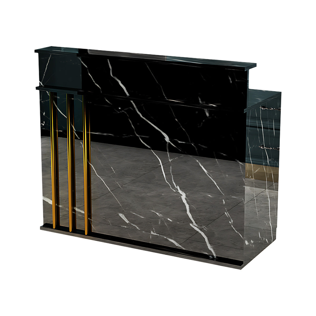 Minimalist Cashier Small Bar Front Desk Table Reception Desk