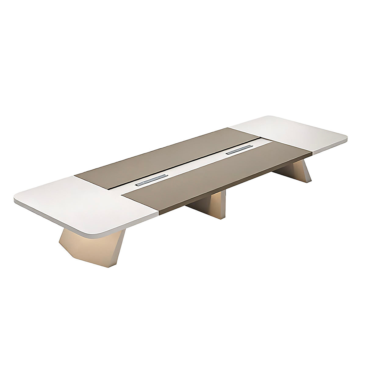 Heavy-Duty Conference Table with Thick Top for Conference Room and Boardroom