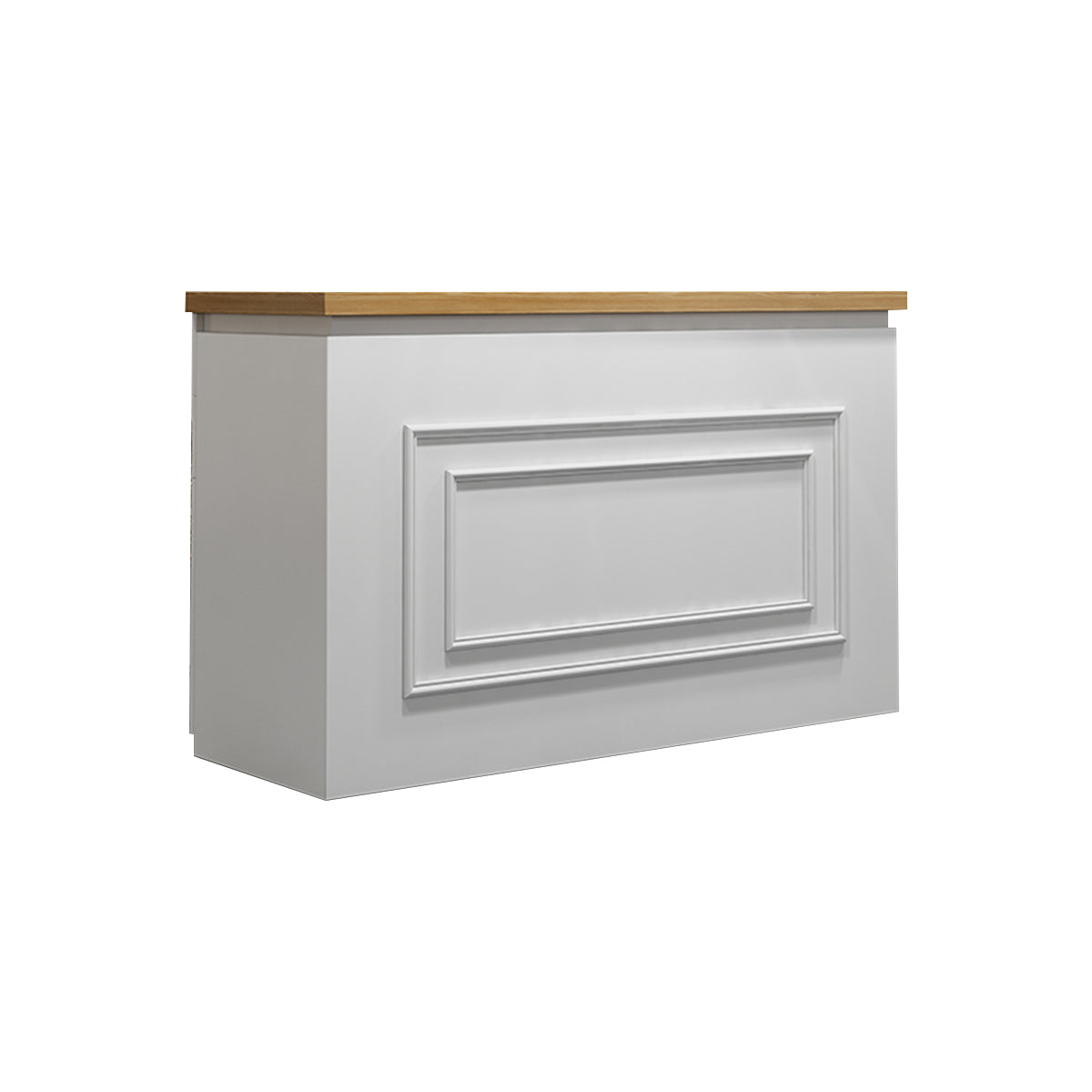 Scandinavian Minimalist Modern Small Reception Desk