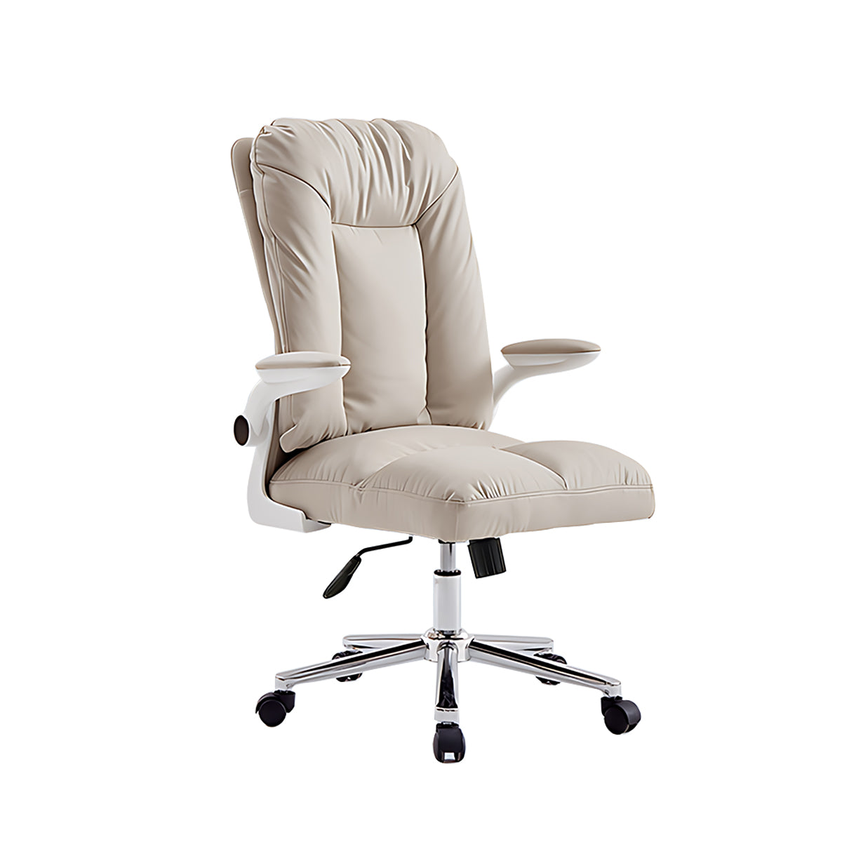 Ergonomic Office Chair with Lumbar Support, Adjustable Arms, 3 Fabrics