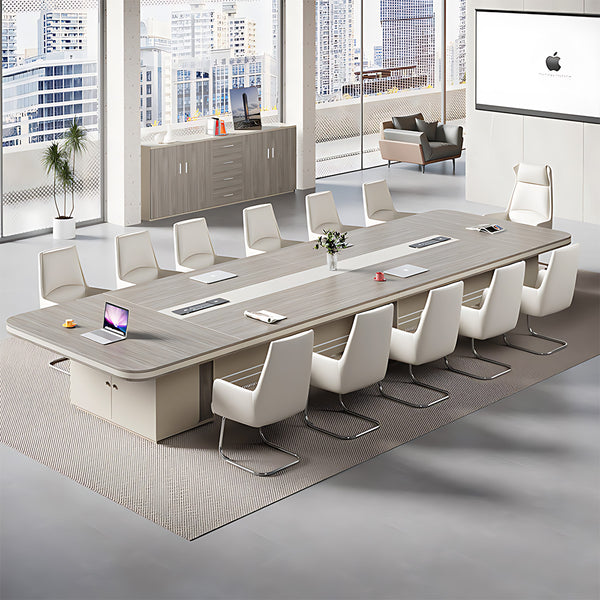 Modern Minimalist Conference Table 79–315 in Wide (6.5–26 ft) for 6–26 ...