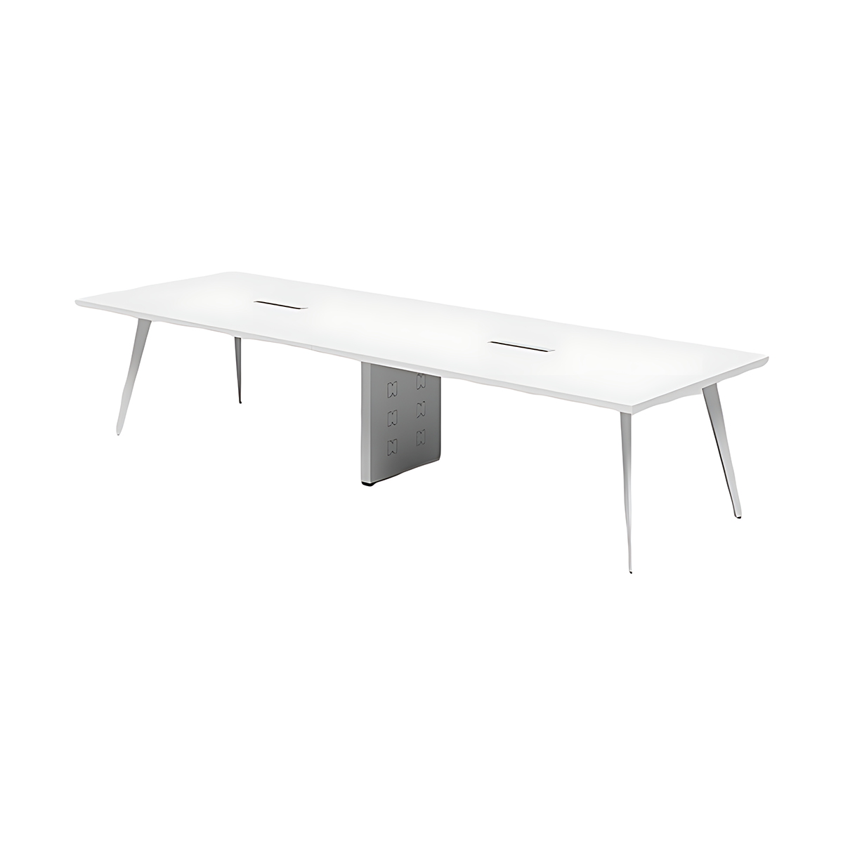 White Rectangular Conference Table Training Table Office Desk