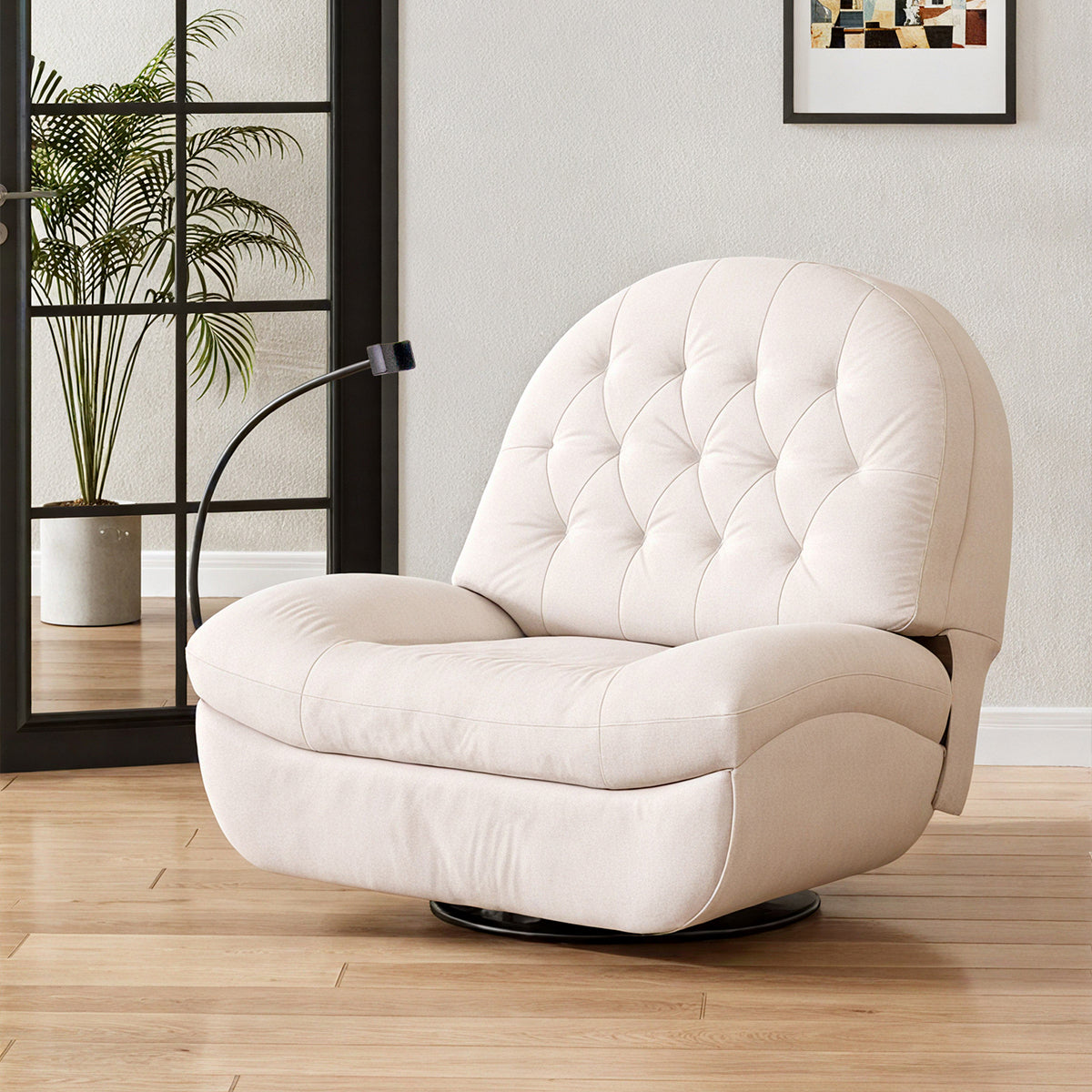 Luxury Multifunctional Recliner Sofa with Massage Heating USB Holder（Stock Items）