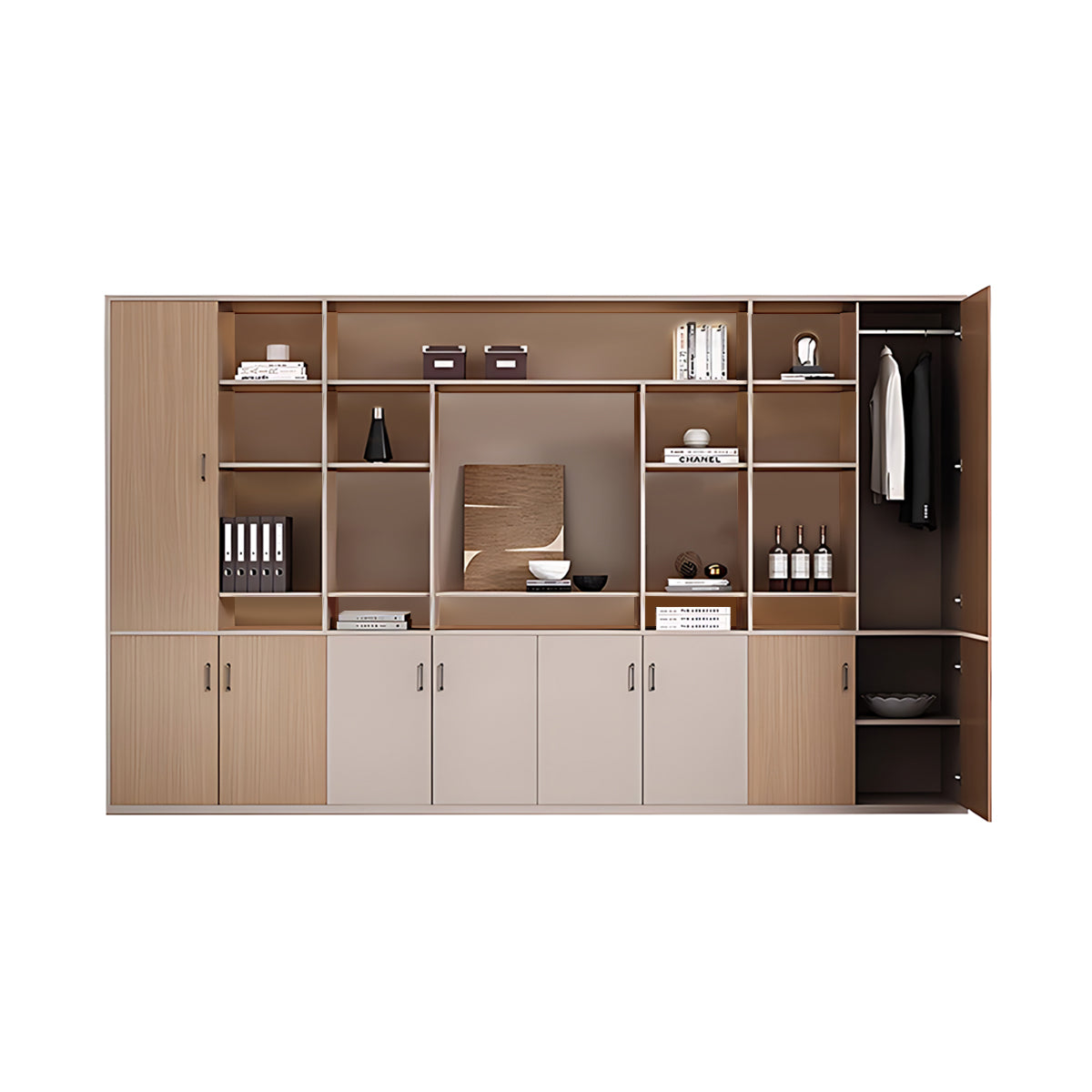 Modern Storage Cabinet for Home and Office Organization