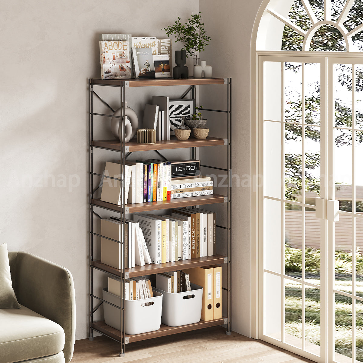 Modern Metal Storage Rack for Living Room and Kitchen（Stock Items）