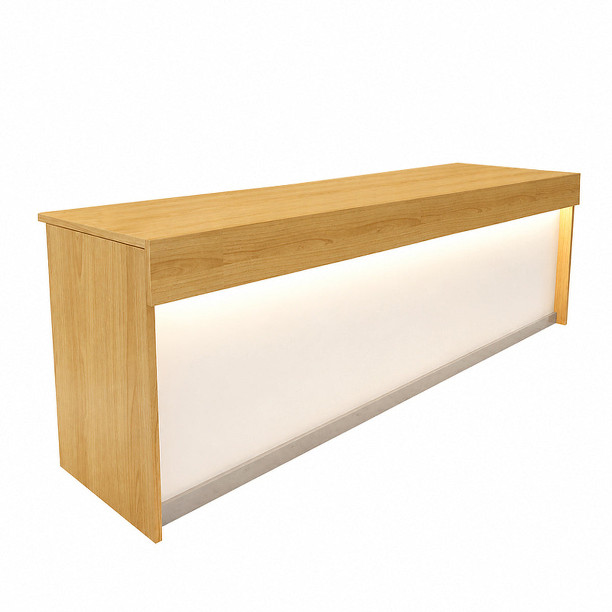Reception Desk 47–94 in Wide with Solid Wood