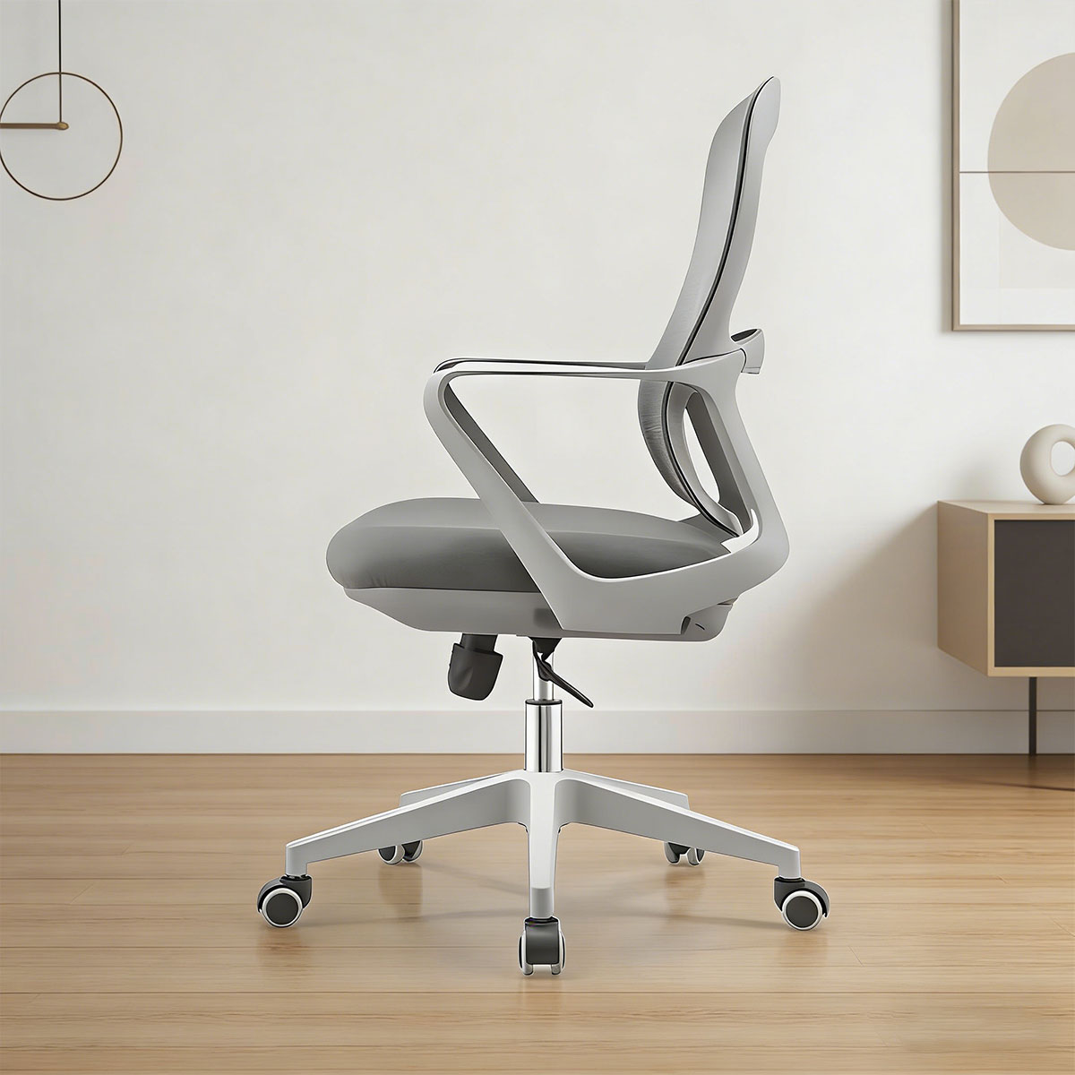 Ergonomic Mesh Office Chair with Recline, Adjustable Height & Swivel Base