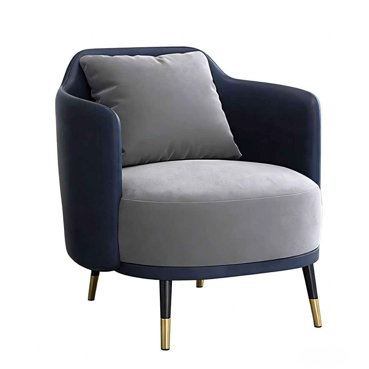 Artistic Style Leisure Reception Office Sofa Single Seat