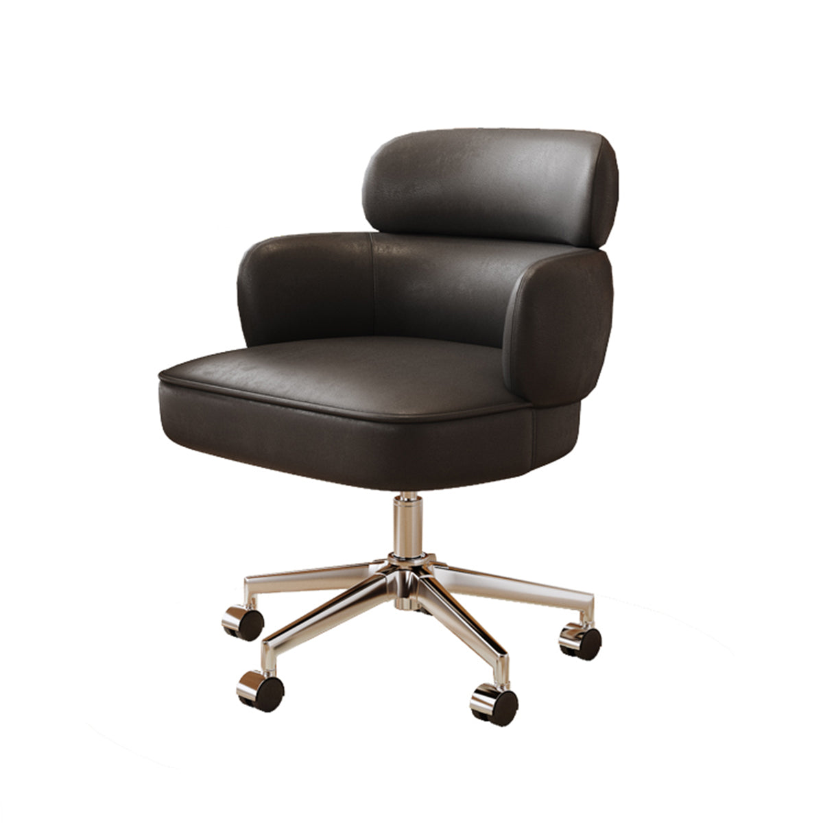 Minimalist Swivel Office Chair with Comfortable Backrest