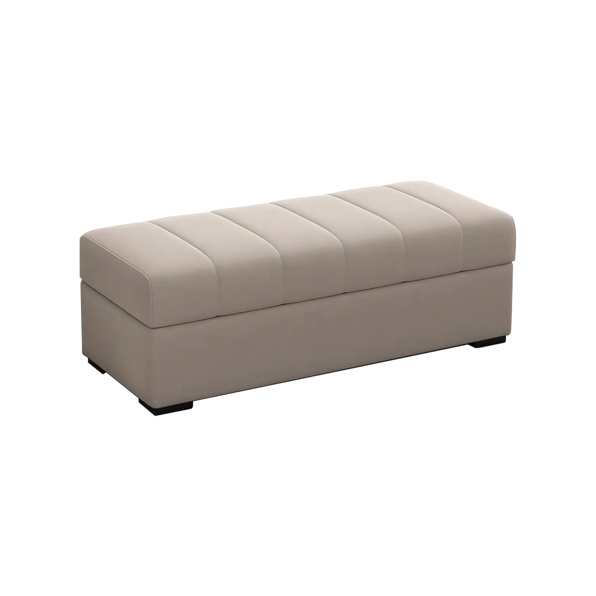 Minimalist Rectangular Storage Ottoman