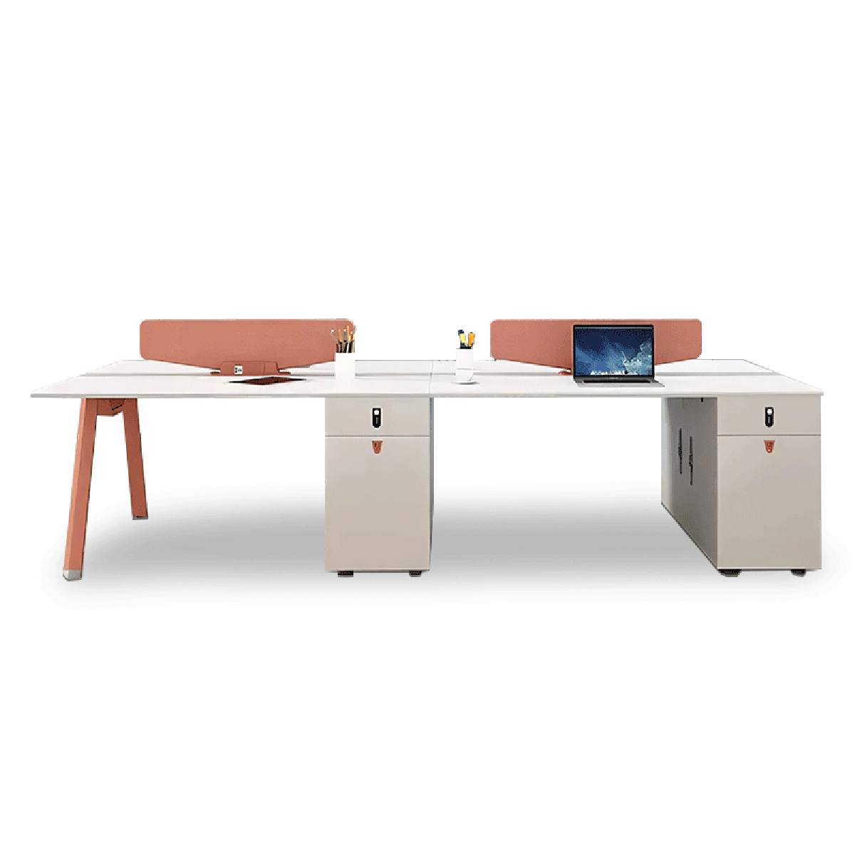 Modular Workstations & Desks-1, angled product view, for executive office workspace, modern executive office furniture