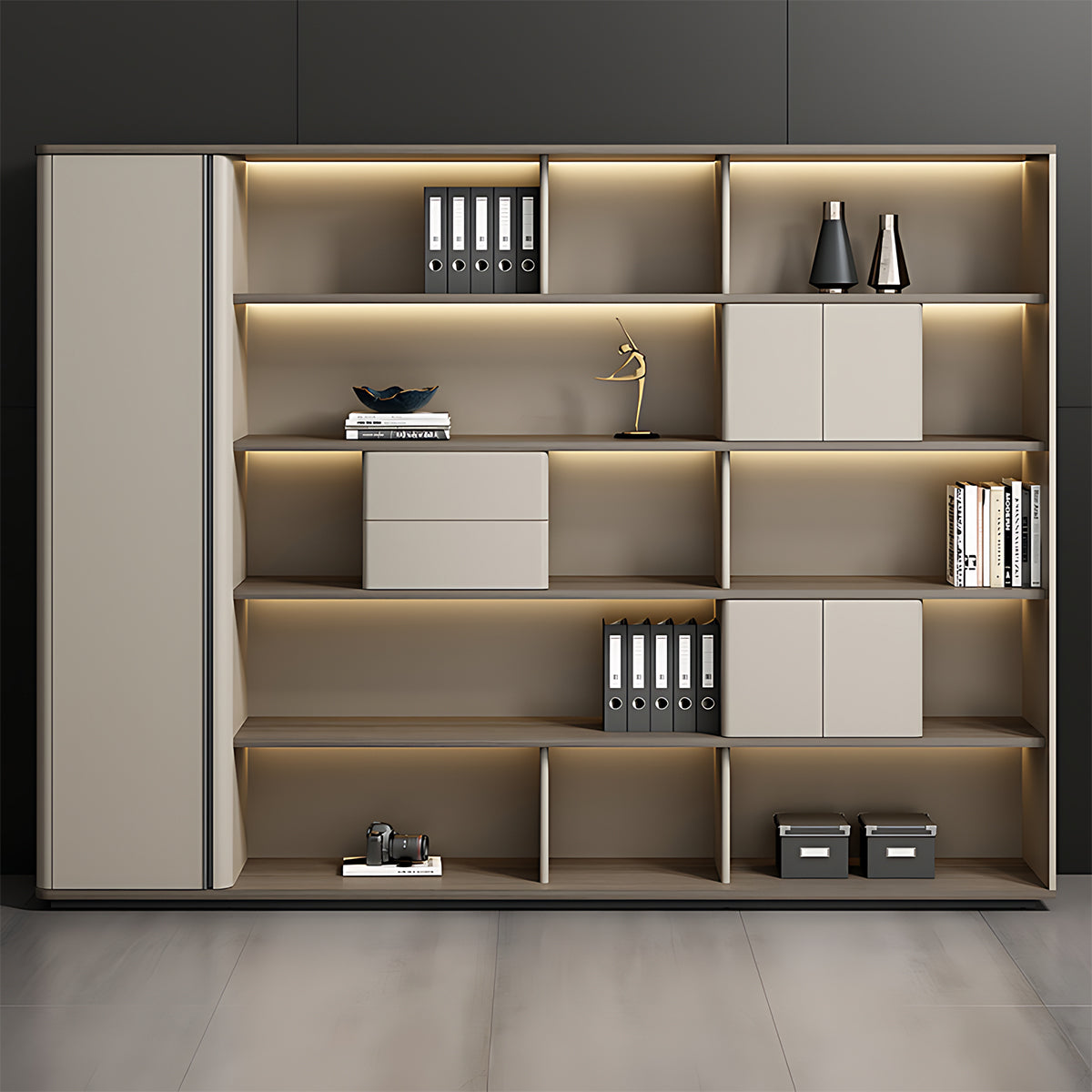 Stylish Durable Storage Cabinet for Home & Office Organization