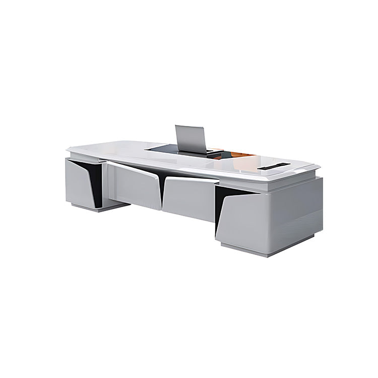 Innovative Lacquered Executive Desk Office Desk