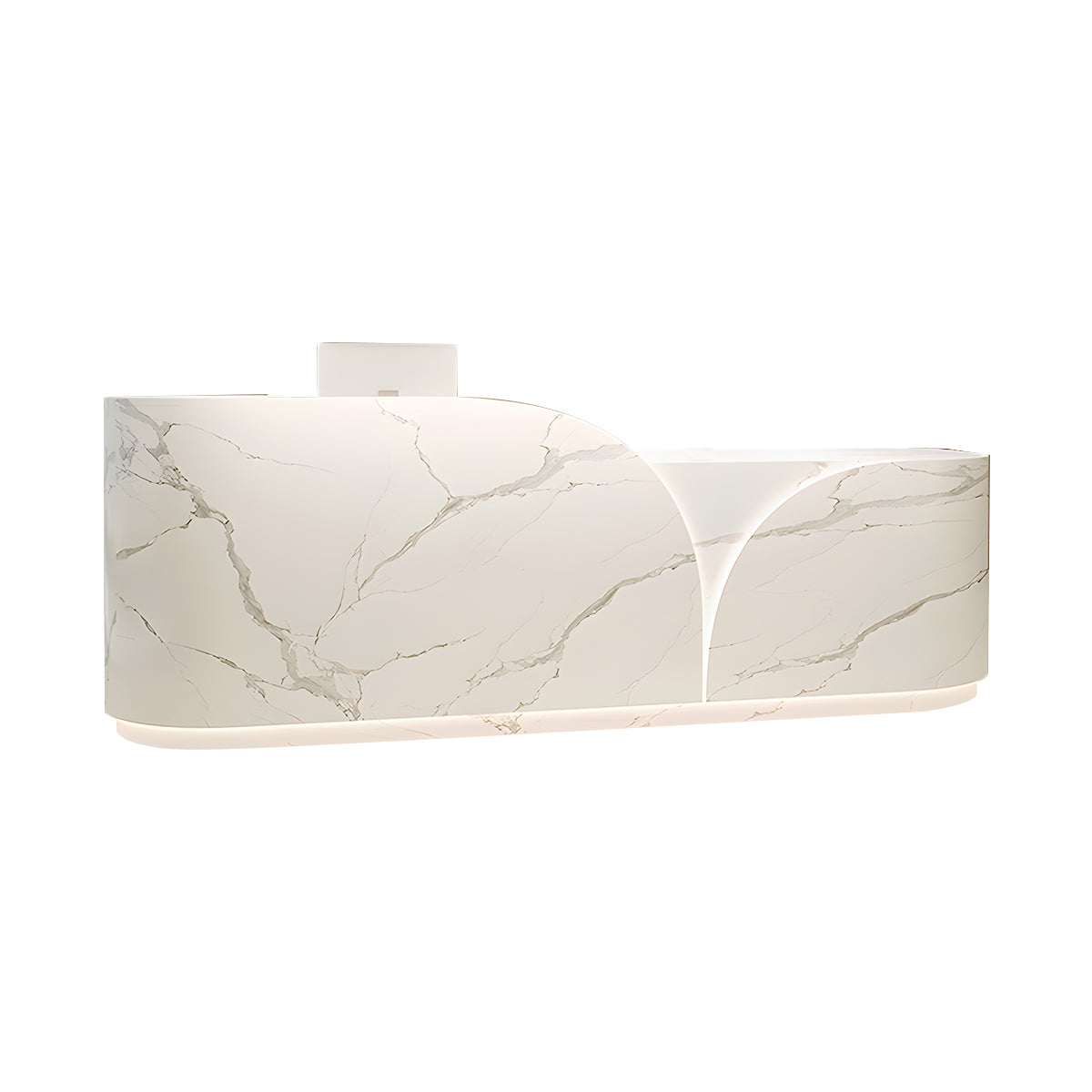 LED Illuminated Reception Desk Reception Area Counter