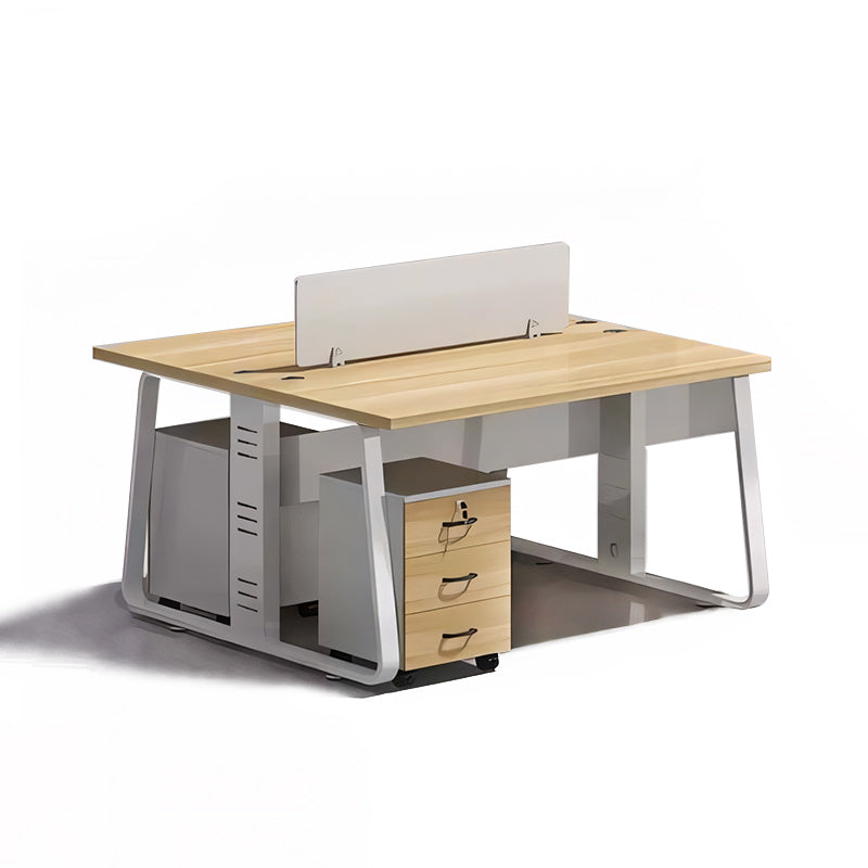 Fully Upgraded Flexible Combination Face to Face Two Person Desk