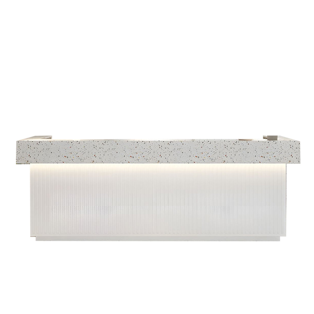 Modern Reception Desk with Ample Storage for Office & Lobby Spaces