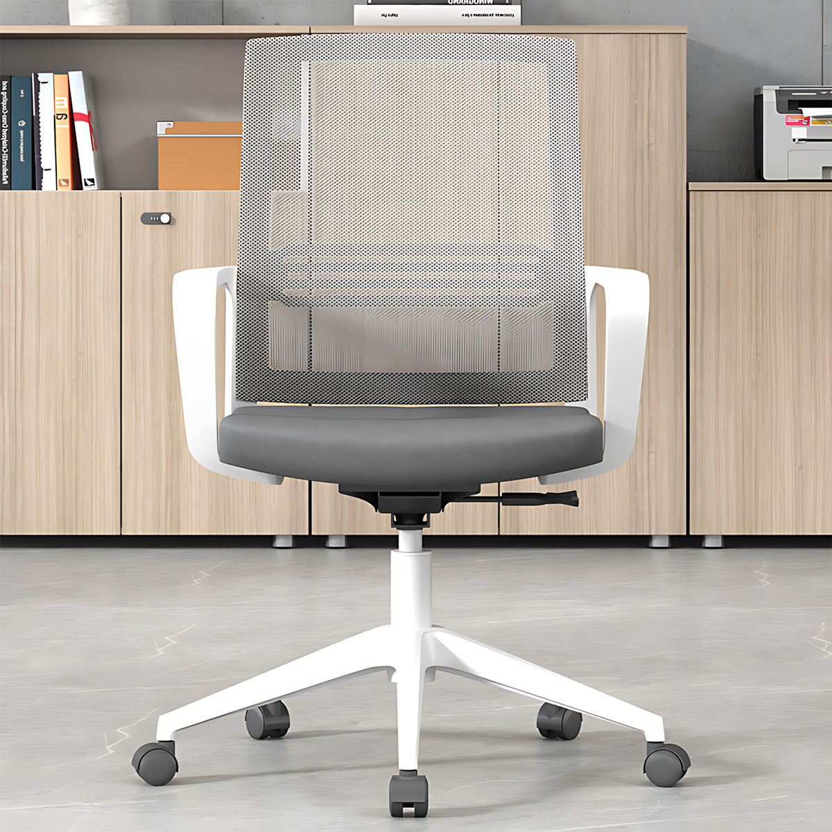 Ergonomic Mesh Office Chair with Adjustable Tilt for Office Workstations