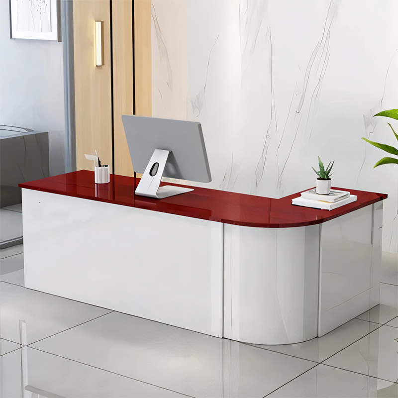 Rounded Corner Reception Desk