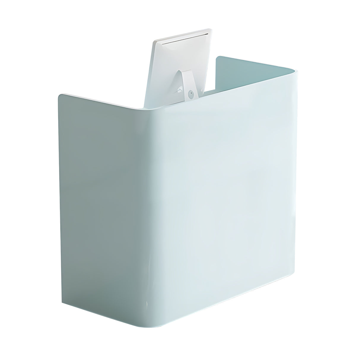 Sturdy Minimalist Reception Desk with Long-Lasting Desktop