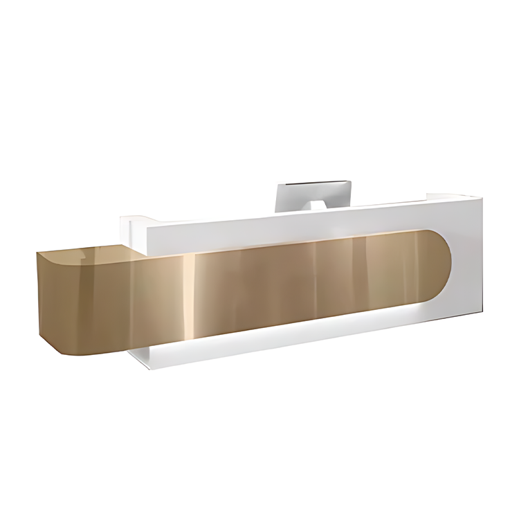 Simple Elegance Modern Aesthetics Multi-functional Reception Desk（Stock Items）