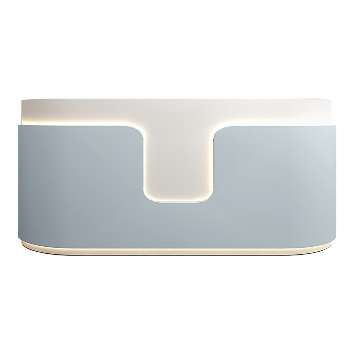 Elegant Modern Reception Desk for Offices, Commercial Centers & Salons