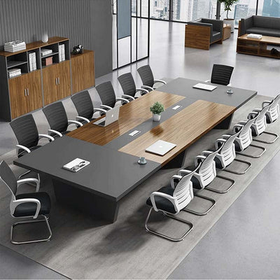 Large Conference Table Long Table Rectangular Office Negotiation Table（Stock Items）