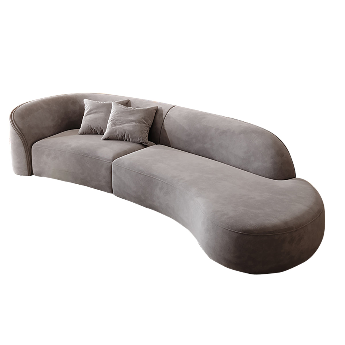 Timeless Curved Comfy Sofa