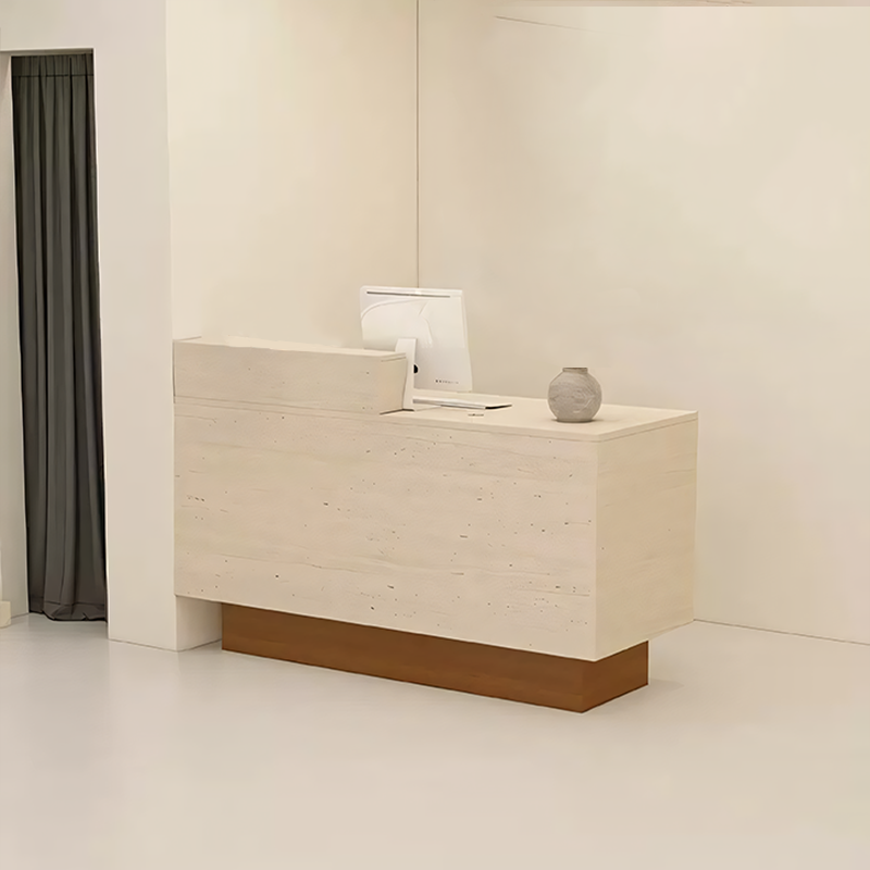 Simple Cashier Counter Small Front Desk Store Counter