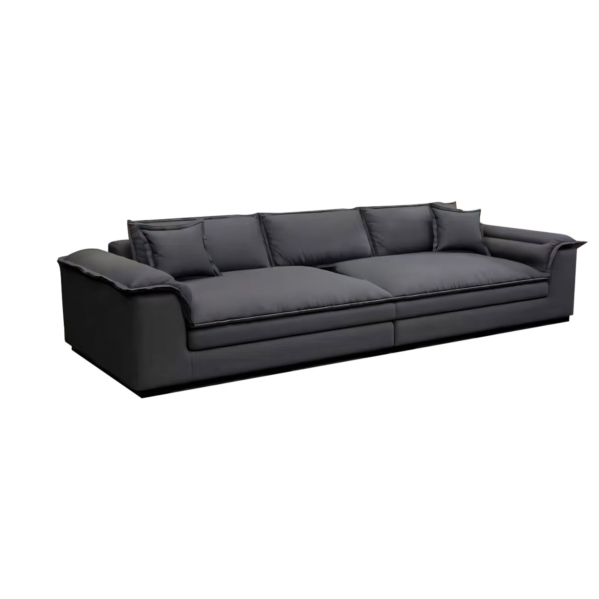 Mordern L-Shape Sectional Sofas with Round Armrests