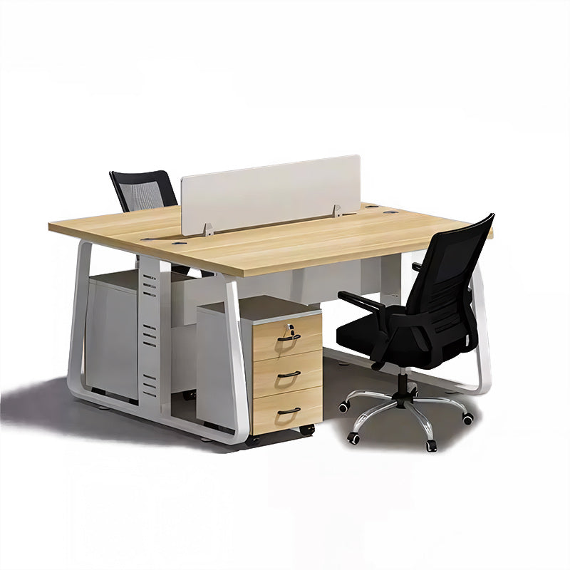 Fully Upgraded Flexible Combination Face to Face Two Person Desk