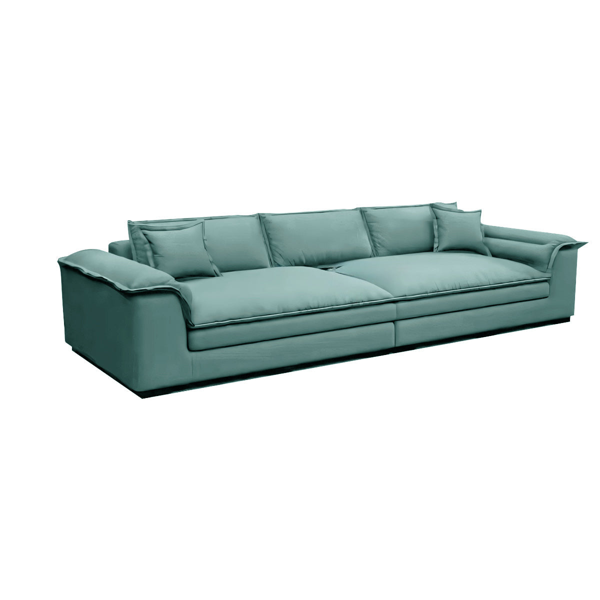 Mordern L-Shape Sectional Sofas with Round Armrests