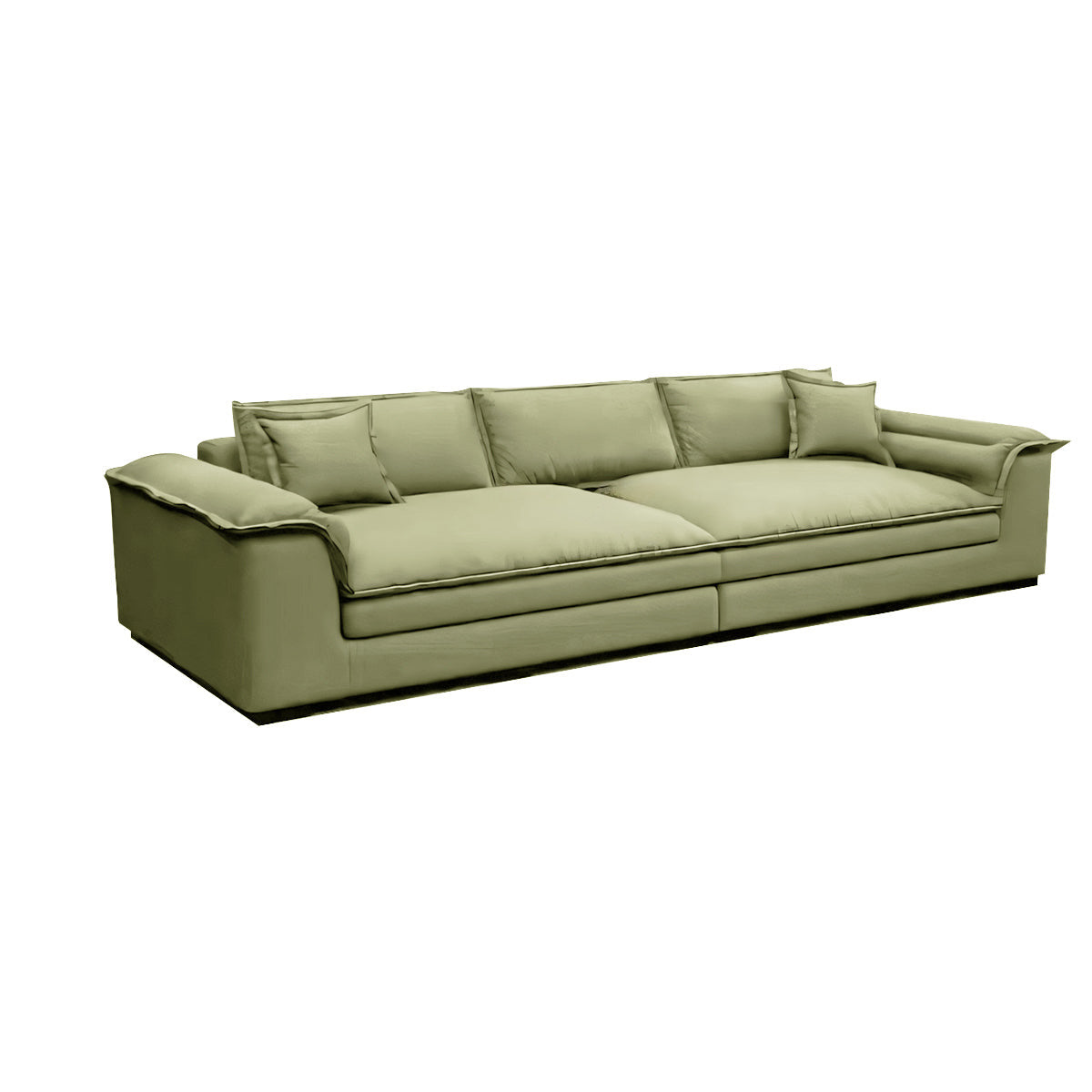 Mordern L-Shape Sectional Sofas with Round Armrests