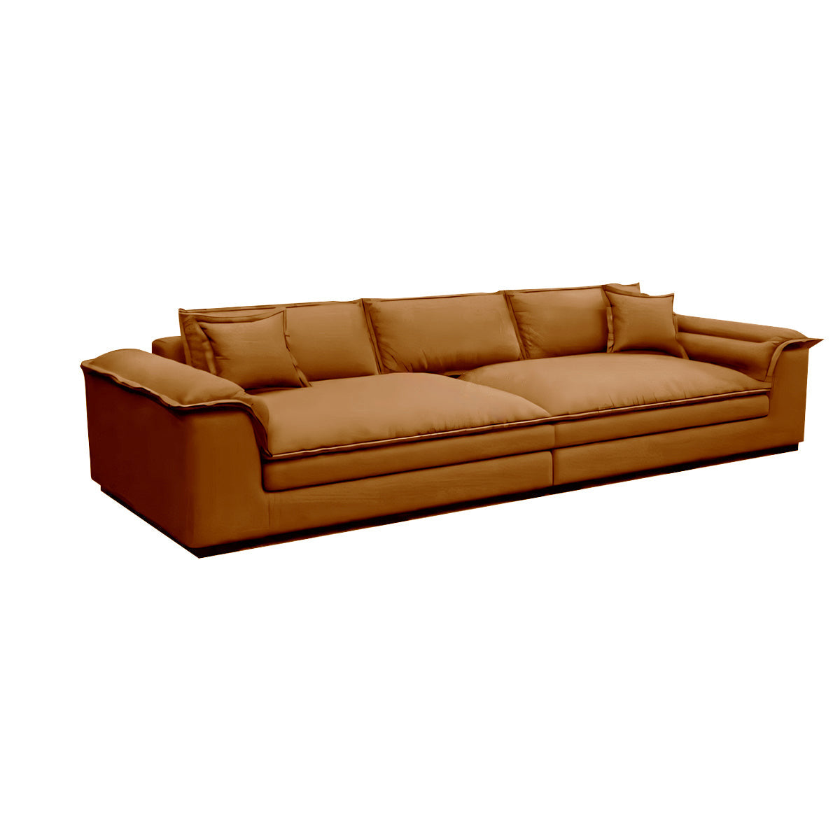 Mordern L-Shape Sectional Sofas with Round Armrests