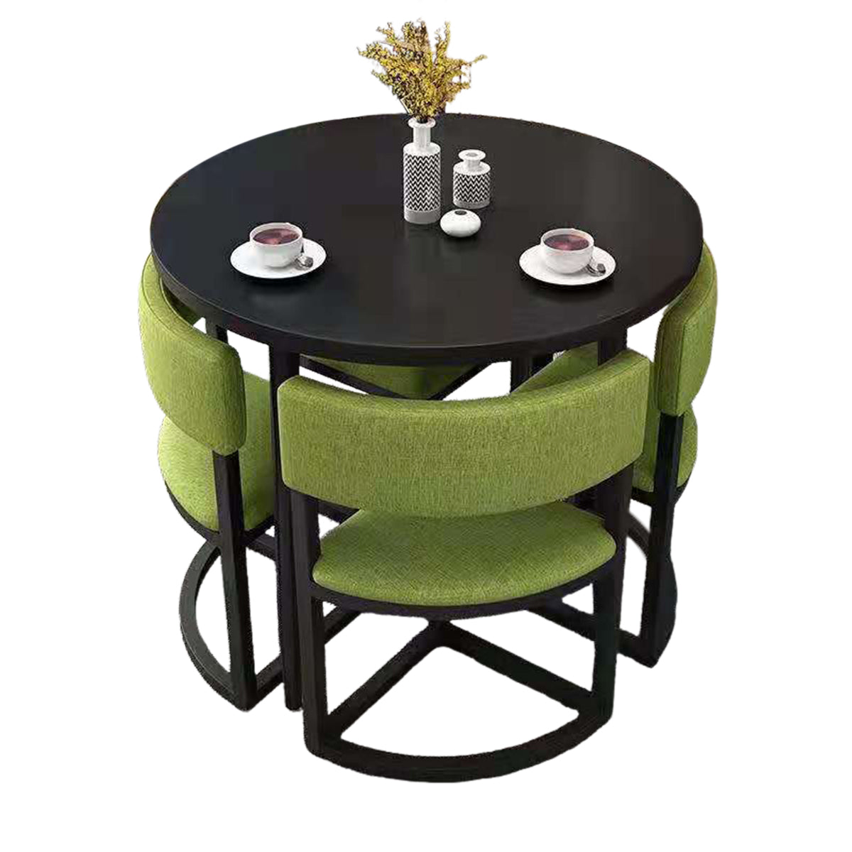 4-Seater Office Table and Chair Set